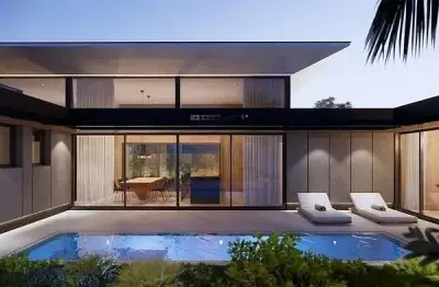 Casa térrea de 3 suítes à venda na pedra branca, palhoça, com piscina