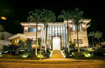 Casa com 4 suítes e piscina à venda em jurerê internacional, florianópolis/sc