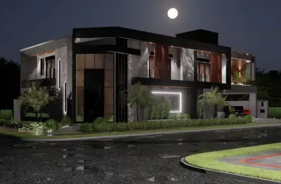 Casa riviera, 4 suítes -  jardim dourado, porto belo/sc