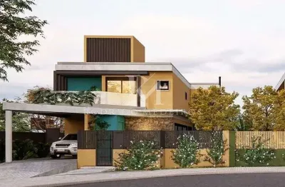 Casa à venda no jardim campeche, florianópolis/sc, a 200m da praia com 3 suítes