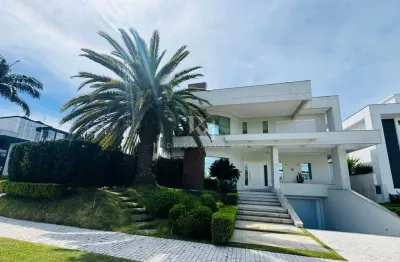 Casa à venda em jurerê internacional, florianópolis, com 5 suítes