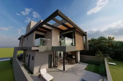 Casa em condomínio Reserva da pedra com 4 suítes e piscina privativa, Palhoça-SC