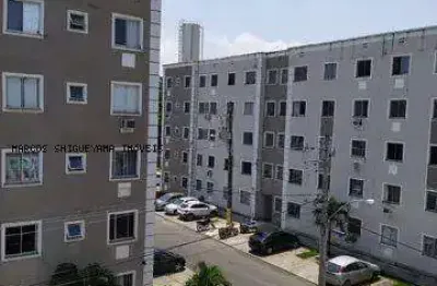Apartamento para venda em lauro de freitas, caixa d`agua, 2 dormitórios, 1 banheiro, 1 vaga