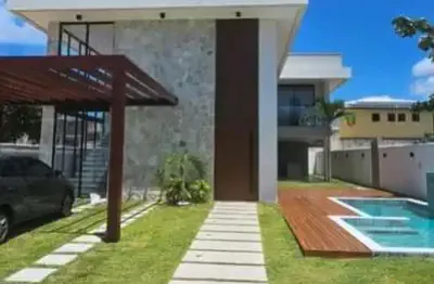 Casa em condomínio para venda em camaçari, guarajuba (monte gordo), 8 dormitórios, 8 suítes, 10 banheiros, 4 vagas