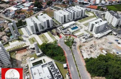 Apartamento para venda em lauro de freitas, centro, 2 dormitórios, 1 banheiro, 1 vaga