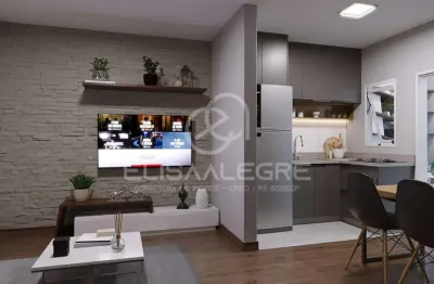 Residencial capri - apartamento com sacada, campina, são leopoldo