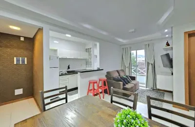Apartamento mobiliado com 60m², 2 quartos para locação no anita garibaldi por r$ 2.000,00