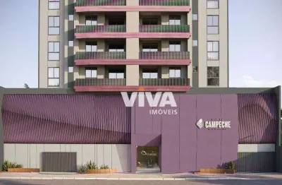 Apartamento com 2 dormitórios à venda, 89 m² - centro - navegantes/sc