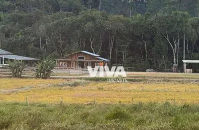 Sítio com 2 dormitórios à venda, 5200 m² por r$ 1.830.000,00 - zona rural - ilhota/sc