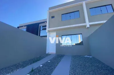Sobrado com 2 dormitórios à venda, 80 m² - espinheiros - itajaí/sc