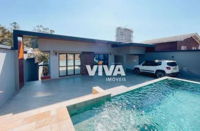 Casa com 4 dormitórios à venda, 269 m² - fazenda - itajaí/sc