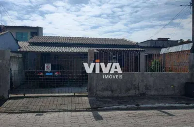 Casa com 3 dormitórios à venda, 72 m²  - santa regina - itajaí/sc