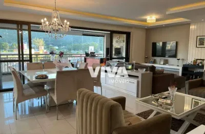 Apartamento com 3 dormitórios sendo 2 suítes  à venda, 168 m² por r$ 2.200 - fazenda - itajaí/sc