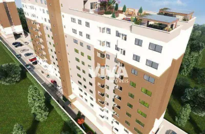 Apartamento com 2 dormitórios à venda, 47 m² por r$ 394.000,00 - cordeiros - itajaí/sc