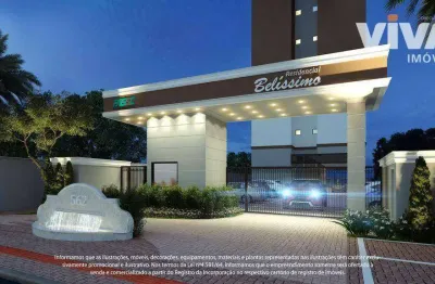 Apartamento com 2 dormitórios à venda, 47 m²  - cordeiros - itajaí/sc