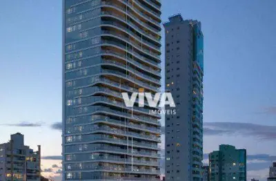 Apartamento com 4 dormitórios à venda, 200 m² - fazenda - itajaí/sc
