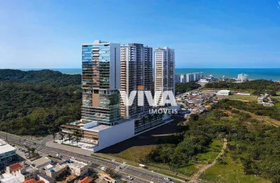 Apartamento com 3 dormitórios à venda, 121 m² - praia brava - itajaí/sc