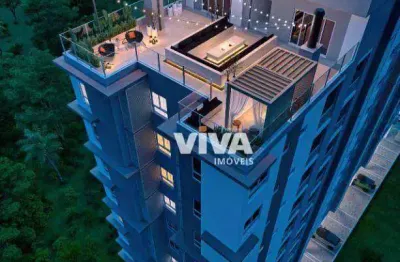 Apartamento com 2 dormitórios à venda, 58 m² - cordeiros - itajaí/sc