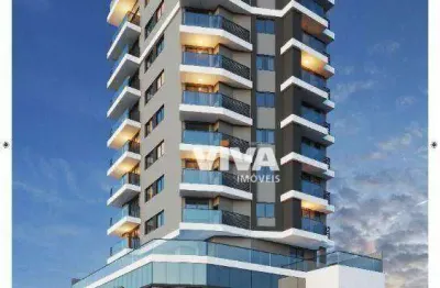 Apartamento com 1 dormitório à venda, 44 m² - fazenda - itajaí/sc