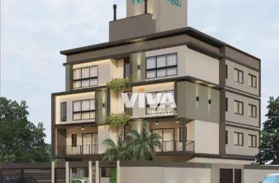 Apartamento com 2 dormitórios à venda, 100 m² - meia praia - navegantes/sc