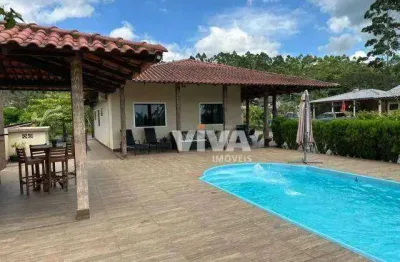 Chácara com 3 dormitórios à venda, 2500 m² por r$ 950.000,00 - porto escalvados - navegantes/sc