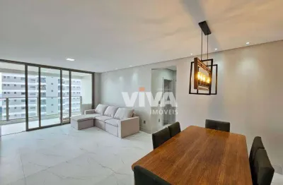Apartamento com 3 dormitórios para alugar, 134 m² por r$ 13.570,00/mês - centro - itajaí/sc