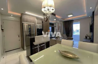 Apartamento com 2 dormitórios à venda, 54 m² por r$ 450.000,00 - cordeiros - itajaí/sc