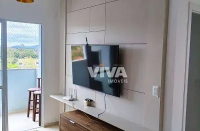 Apartamento com 2 dormitórios para alugar, 55 m² por r$ 2.975,00/mês - itaipava - itajaí/sc
