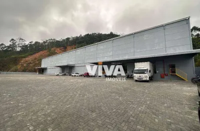 Galpão para alugar, 2665 m² por r$ 76.694,53/mês - espinheiros - itajaí/sc