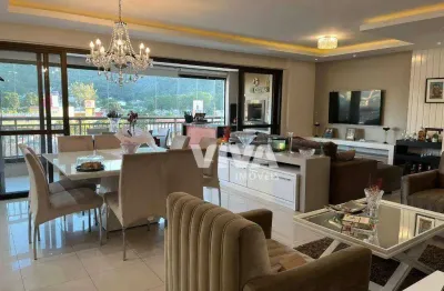 Apartamento com 4 dormitórios à venda, 170 m² por r$ 2.200.000,00 - fazenda - itajaí/sc