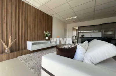 Apartamento com 3 dormitórios para alugar, 100 m² por r$ 6.000/mês - cordeiros - itajaí/sc