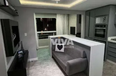 Apartamento com 2 dormitórios à venda, 52 m² por r$ 400.000 - espinheiros - itajaí/sc