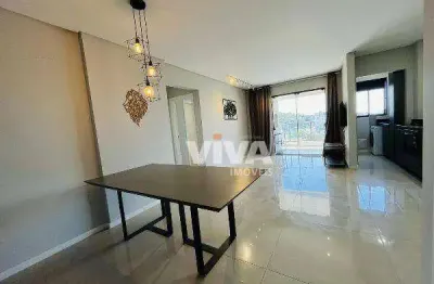 Apartamento com 2 dormitórios para alugar, 83 m² por r$ 6.719,00/mês - fazenda - itajaí/sc