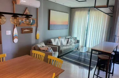 Apartamento com 3 dormitórios para alugar, 83 m² por r$ 8.915/mês - balneário santa clara - itajaí/sc