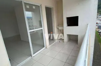 Apartamento com 2 dormitórios para alugar, 55 m² por r$ 2.593,20/mês - espinheiros - itajaí/sc