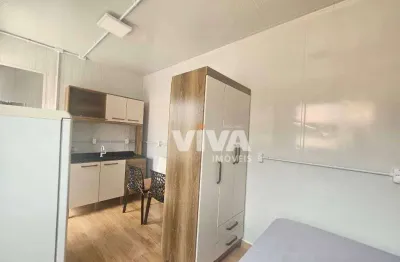 Kitnet com 1 dormitório para alugar, 12 m² por r$ 1.800/mês - são vicente - itajaí/sc