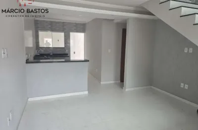 Duplex para venda em araruama, praça da bandeira, 2 dormitórios, 2 banheiros, 1 vaga