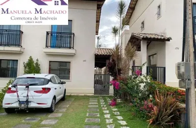 Casa em condomínio fechado com 4 quartos à venda na rodovia ba-099 - estrada do côco, km 10, abrantes, camaçari por r$ 640.000