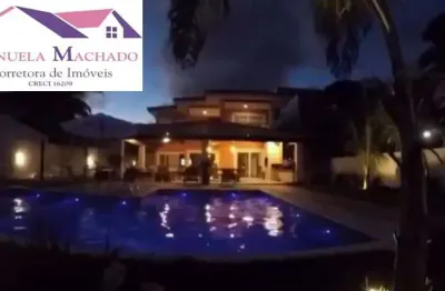 Casa em condomínio fechado com 5 quartos à venda na avenida humaitá, guarajuba, camaçari por r$ 3.700.000