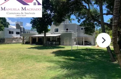 Casa em condomínio fechado com 5 quartos à venda na avenida santos dumont, 1, portão, lauro de freitas por r$ 2.600.000