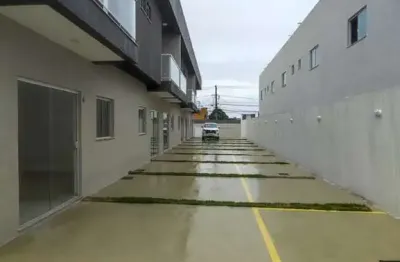 Casa em condomínio fechado com 2 quartos à venda na av. brg. alberto costa matos, jardim do jockey, lauro de freitas por r$ 450.000