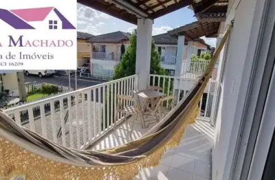 Casa em condomínio fechado com 3 quartos à venda na alameda dilson jatahy fonseca, stella maris, salvador por r$ 998.000
