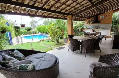 Casa em condomínio fechado com 4 quartos à venda na r. passárgada, 866, itapuã, salvador por r$ 1.800.000