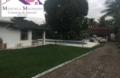 Casa em condomínio fechado com 5 quartos à venda na avenida santos dumont, centro, lauro de freitas, 400 m2 por r$ 1.500.000