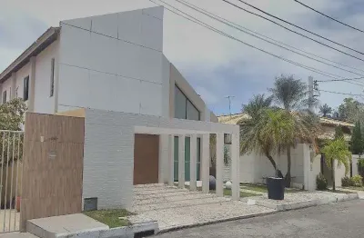 Casa em condomínio fechado com 3 quartos à venda na rua rio das graças, 5, recreio ipitanga, lauro de freitas por r$ 950.000