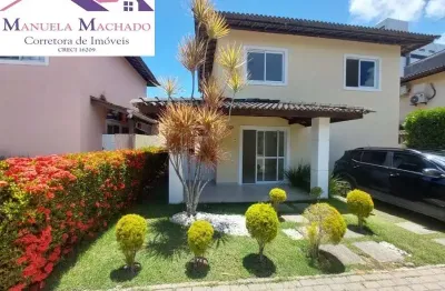 Casa em condomínio fechado com 3 quartos à venda na rua camuripeba, 1, piatã, salvador por r$ 990.000