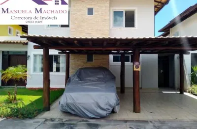 Casa em condomínio fechado com 4 quartos à venda na avenida octávio mangabeira, 3, patamares, salvador por r$ 1.870.000