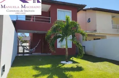 Casa em condomínio fechado com 3 quartos à venda na rodovia ba-099 - estrada do côco, 2, abrantes, camaçari por r$ 699.000