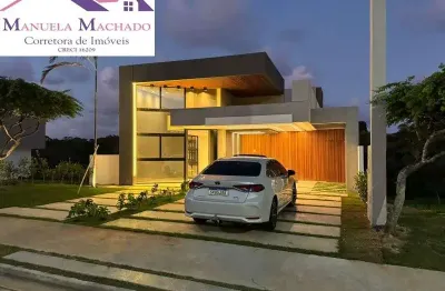 Casa em condomínio fechado com 3 quartos para alugar na rua imbassaí, alphaville (abrantes), camaçari por r$ 12.000