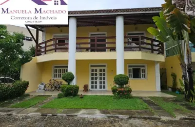 Casa em condomínio fechado com 4 quartos à venda na avenida luiz tarquínio pontes, 1, vilas do atlantico, lauro de freitas por r$ 800.000
